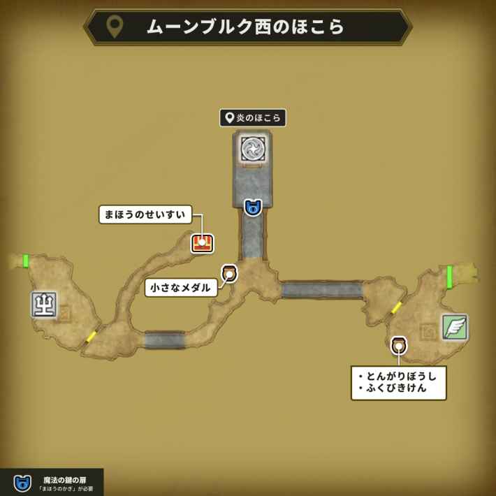 ドラクエ2リメイクのムーンブルク西のほこら