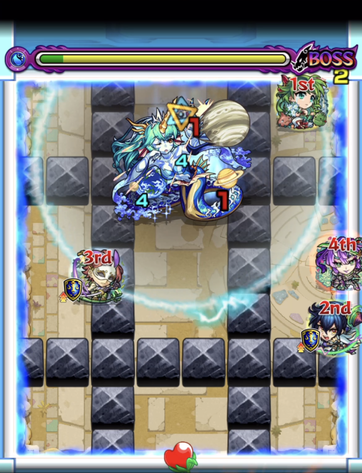 未開の砂宮【22】のボス2_クロスドクロ後