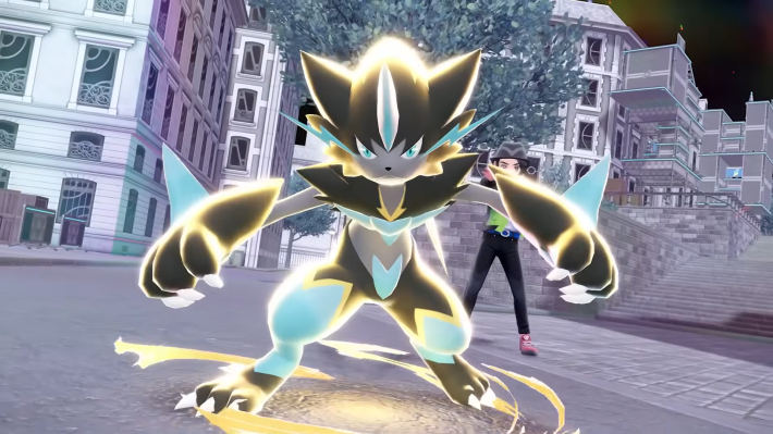 ポケモンZAのPVのメガゼラオラ初登場シーン