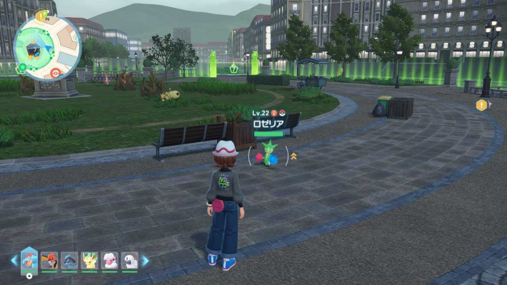 ポケモンZAロゼリアの出現場所現地