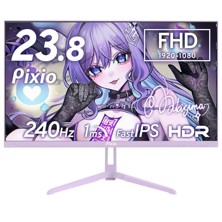 Pixio、240Hz対応の新ゲーミングモニター『PX249WAVE』を発表 - ゲーム