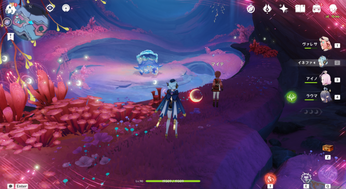 原神のカニ皇帝の場所