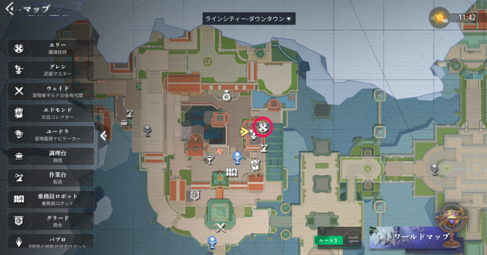 エリーのエピソード1_マップ画像