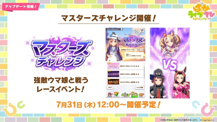 生放送『ぱかライブTV Vol.55』情報まとめの画像