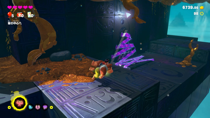 分岐路の階層チャレンジコース1現地画像