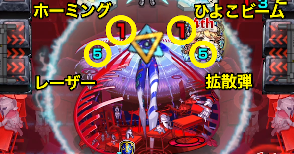 サバイールのボス攻撃パターン