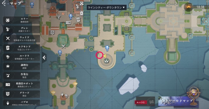 ヴェラのエピソード7-3_マップ画像