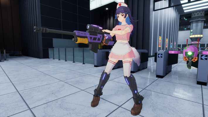 巨大ブラック企業への復讐を果たす爽快サイボーグJKアクション『ゼンシンマシンガール』発売！