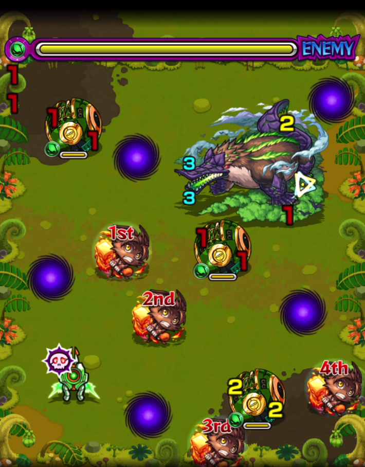 カモノドン【究極】のステ2