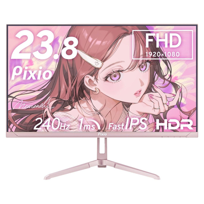 ゲーミングPC】Pixio、人気ゲーミングモニターに新色「シャンパン