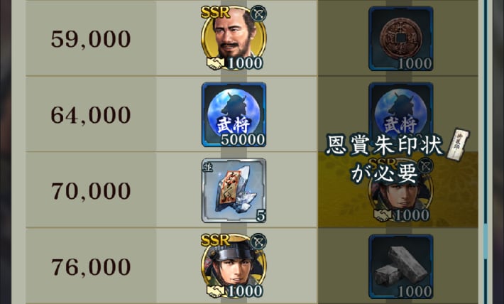決戦 浦上宗景の攻略と報酬の画像