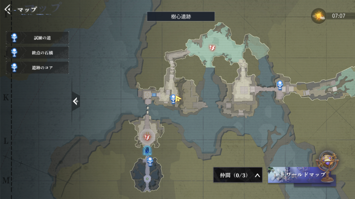 古代巨樹のカード13_マップ