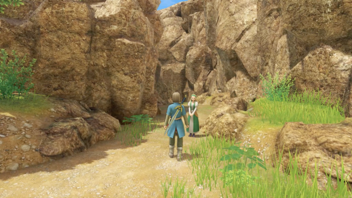 ドラクエ11Sのイシの村でベロニカ・セーニャと会話