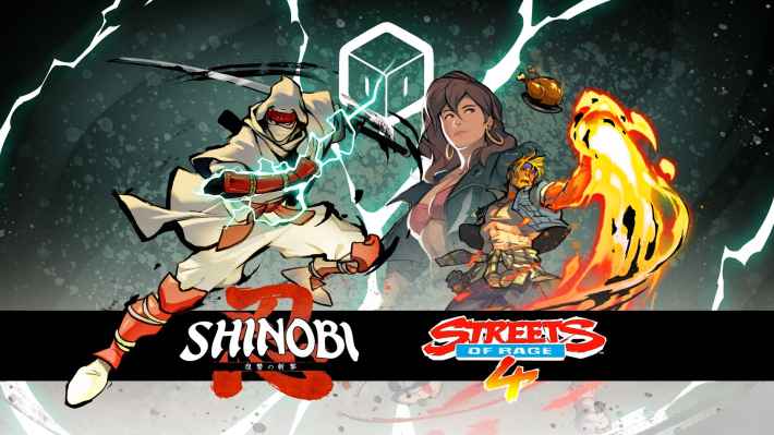 SHINOBI 復讐の斬撃とベア・ナックル4のバンドルイメージ