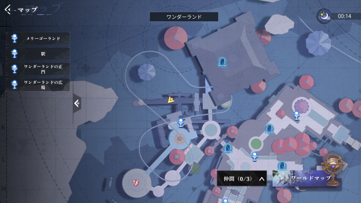 ワンダーランドのカード8_マップ