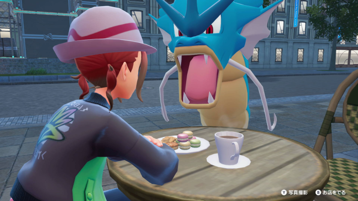 ポケモンZAのカフェ