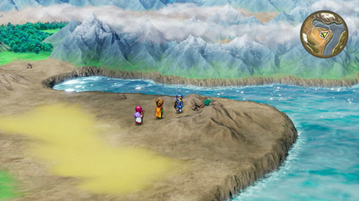 ドラクエ2リメイクのテパ 西 水辺の秘密の場所