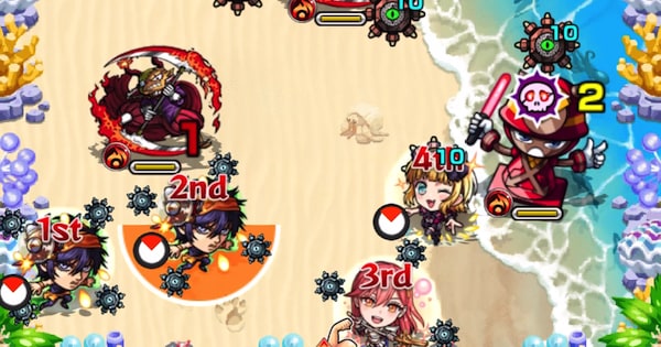 ドクロ雑魚を倒して攻撃範囲バフを受ける