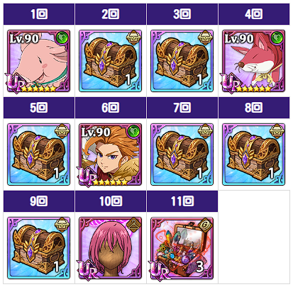 グラクロ】グラクロ7周年イベント「Perfect 7」まとめ【七つの大罪