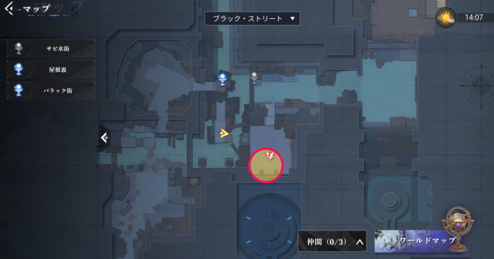 ヴェラのエピソード3_マップ画像