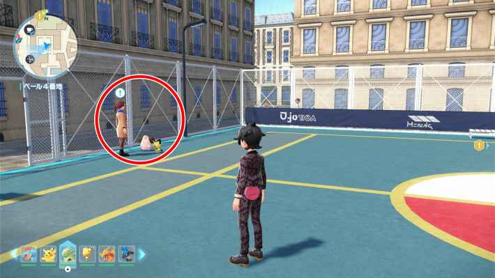 ポケモンZAのかわいいかわいいベイビィちゃんの現地