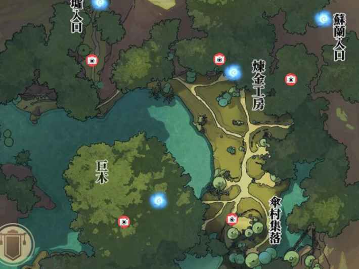 アズレア 傘村のスポット一覧と座標 Azurea 空の唄 ゲームウィズ