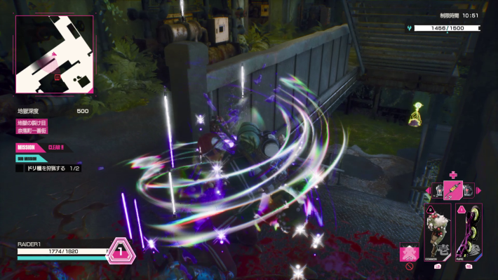 デスブロウの使い方とレイジゲージの増やし方の画像