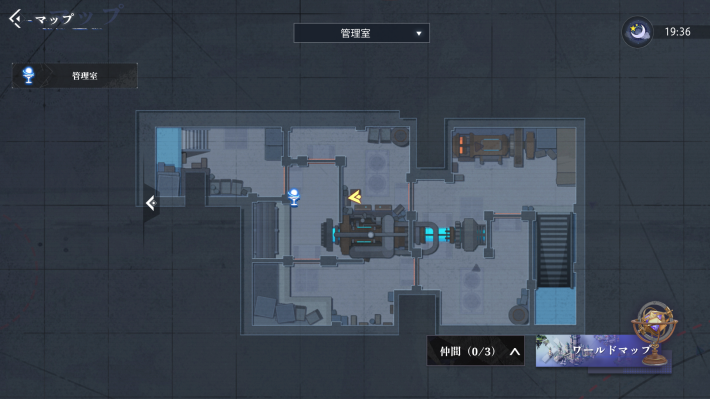 クラム軍事工場のカード8_マップ