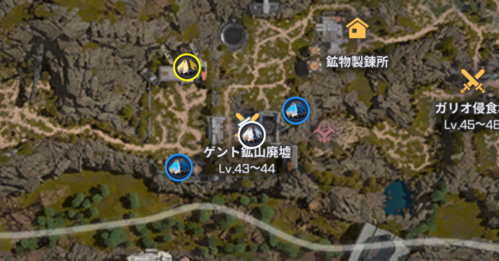 トレジャーカプセルの場所一覧の画像
