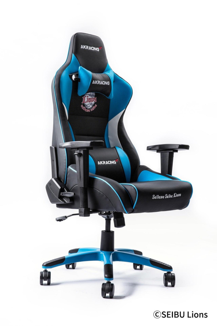 AKRacing、埼玉西武ライオンズコラボチェア「Pro-X V2ライオンズ」を