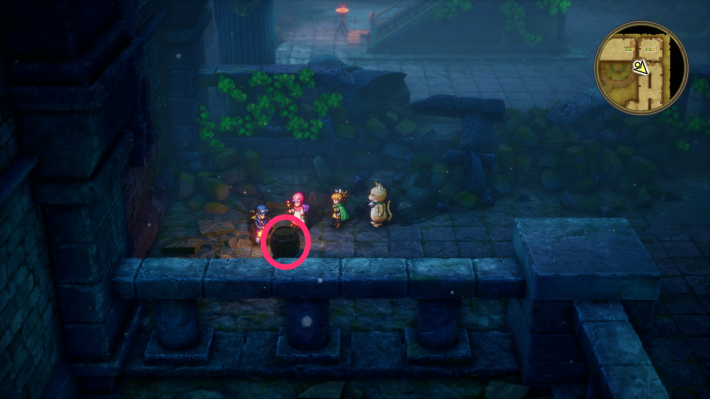 ドラクエ2リメイクのガライの墓地下3階小さなメダル場所詳細