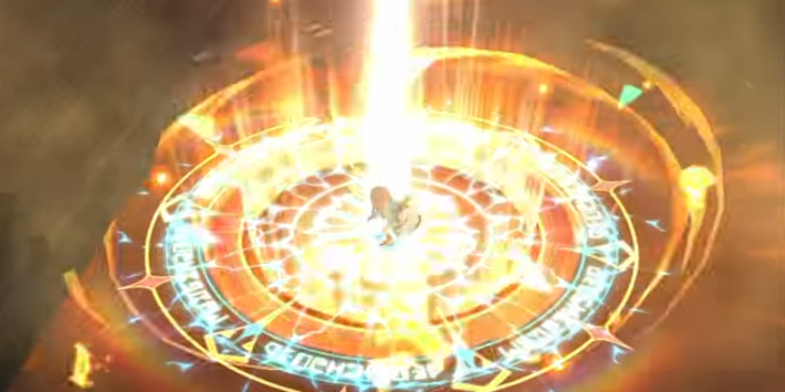 落下攻撃+タップで必殺技発動