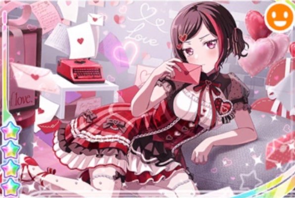 バンドリ ガルパ HBMR  缶バッジ 美竹蘭 70個セット バンドリ】美竹蘭[飾り付けは真心込めて]のステータスと性能比較