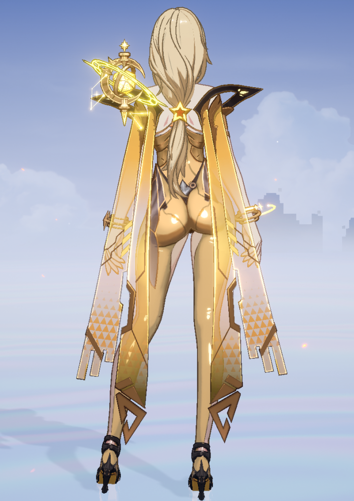 星の神の使者の背面画像