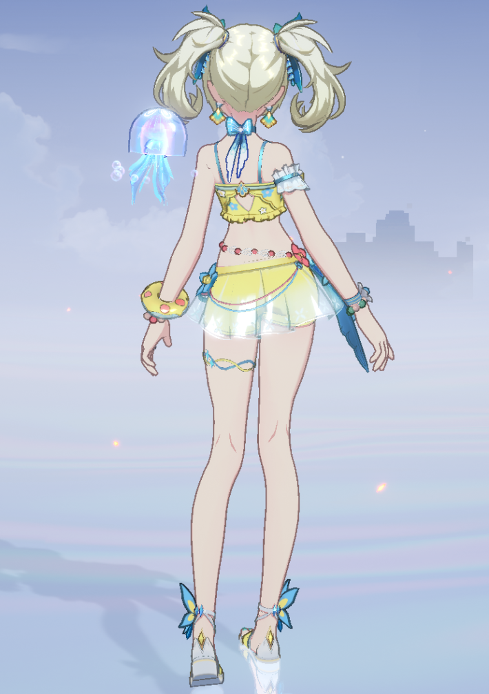 真夏の暇の背面画像