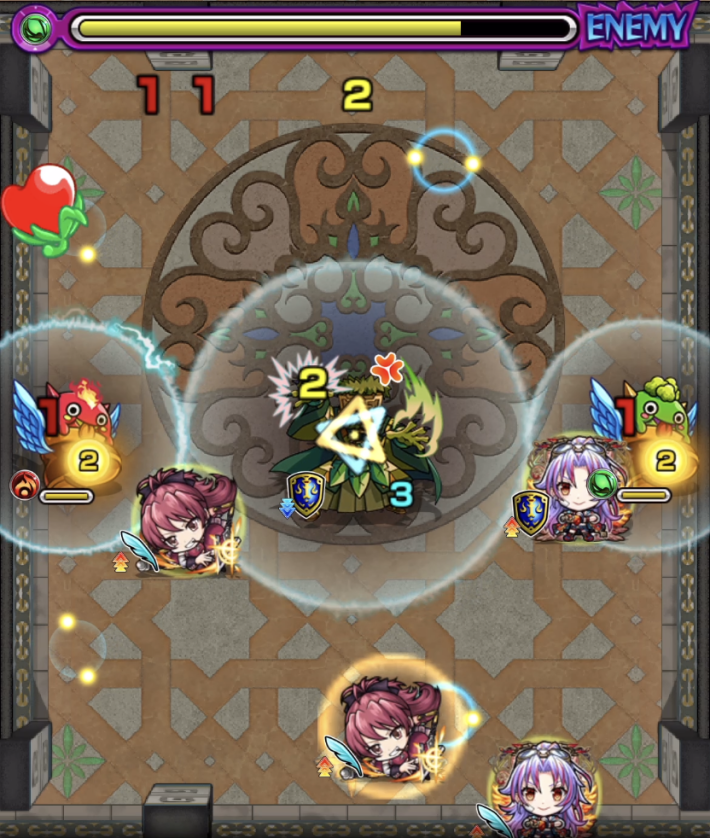 覇者の塔【33階/シーズン3】のステ1クロスドクロ後