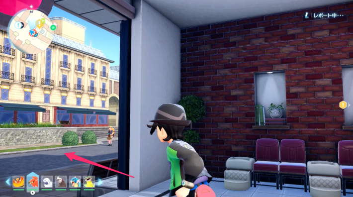 ポケモンZAの噴水の場所