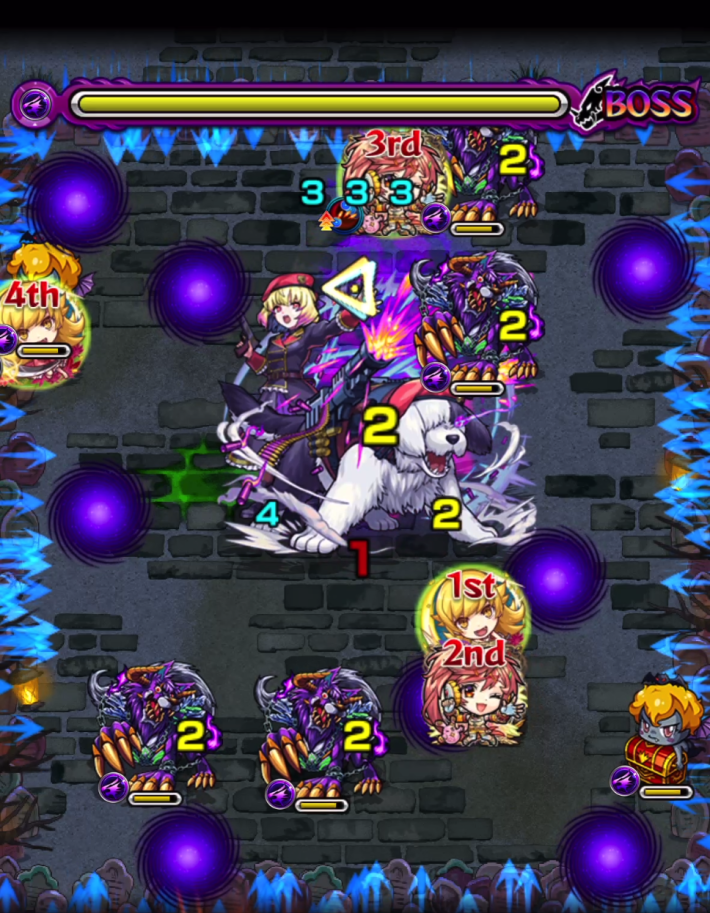 ルドシュプネル【EX】のボス3