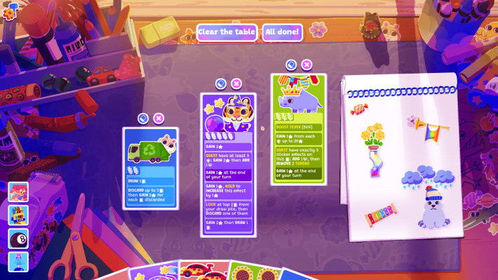 ぼくのカードのほーがきみのよりすごいもん！