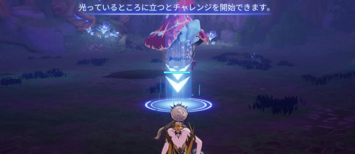 チャレンジ開始前の画像