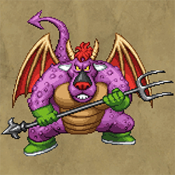 ドラクエ2リメイクのアークデーモン