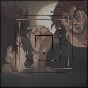 刃牙と勇次郎の卓背景1