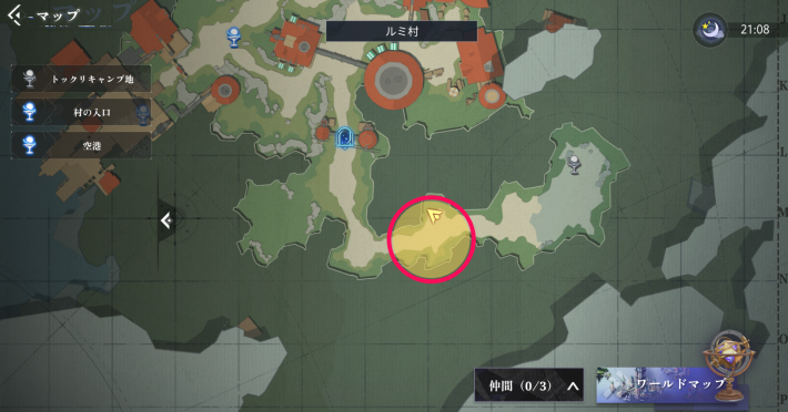 タリーナのエピソード4_マップ画像