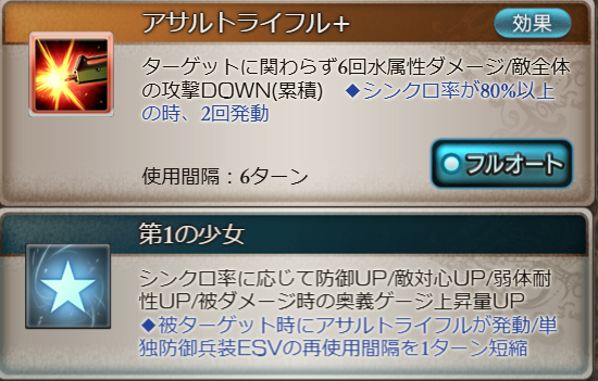 グラブルのエヴァコラボの綾波レイ