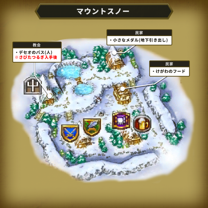 ドラクエ6のマウントスノー
