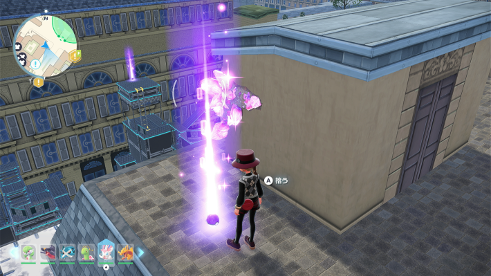 バサージュ・デュ・ボヌールの屋上北東側