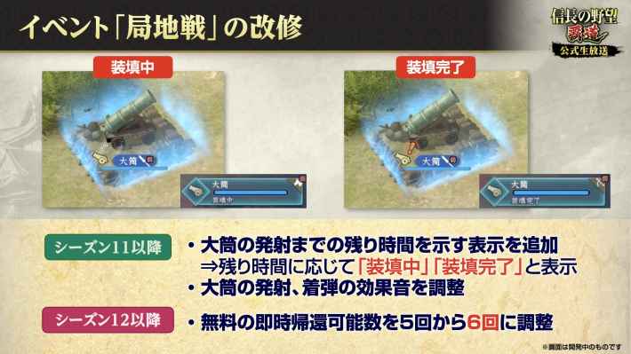 イベント「局地戦」の改修