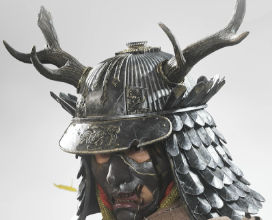 ゴーストオブヨウテイの鹿角の兜