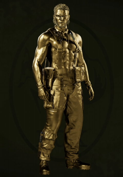 メタルギアデルタのGOLD