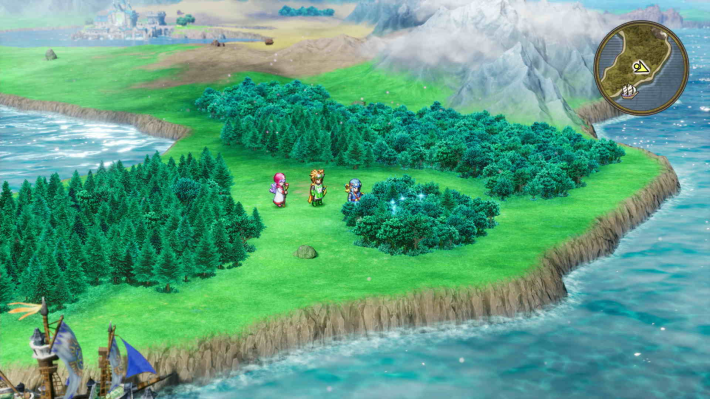 ドラゴンクエスト2リメイクのベラヌール南の林のキラキラ